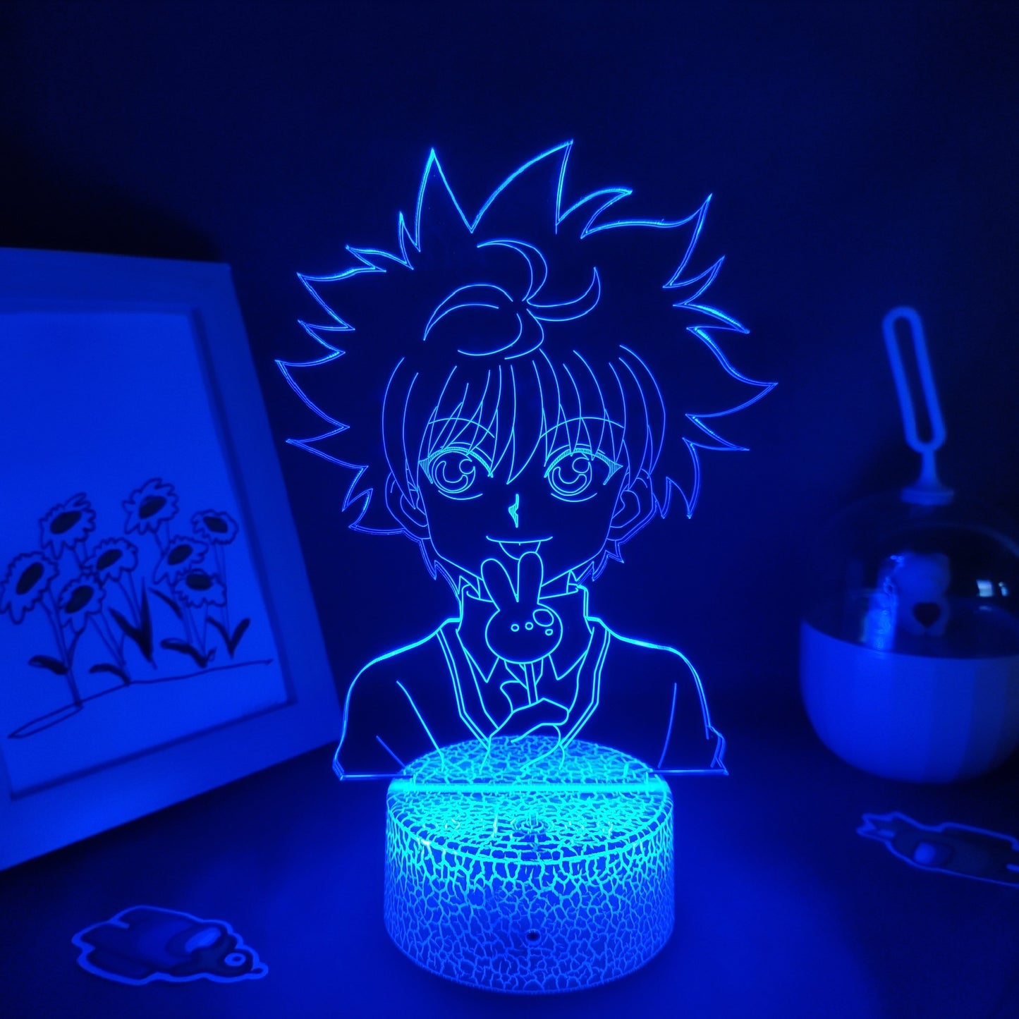 Hunter X Hunter Killua Zoldyck Night Light Lava Lamp