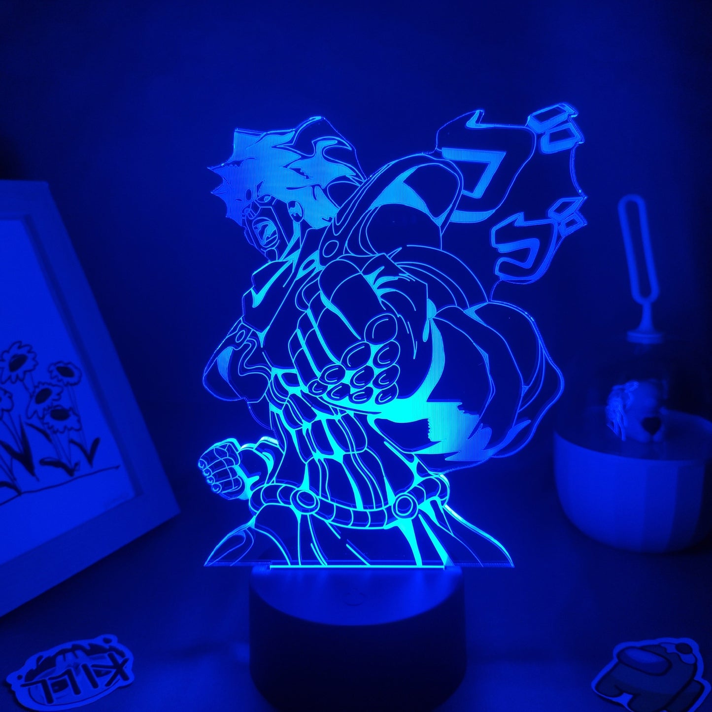 JoJos Bizarre Adventure Jonathan Joestar 3D Lava Lamp