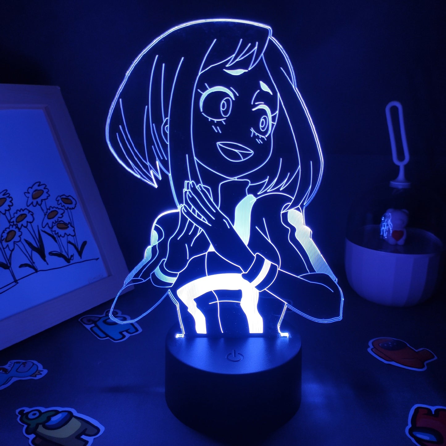 My Hero Academia Figure Ochako Uraraka Lamp