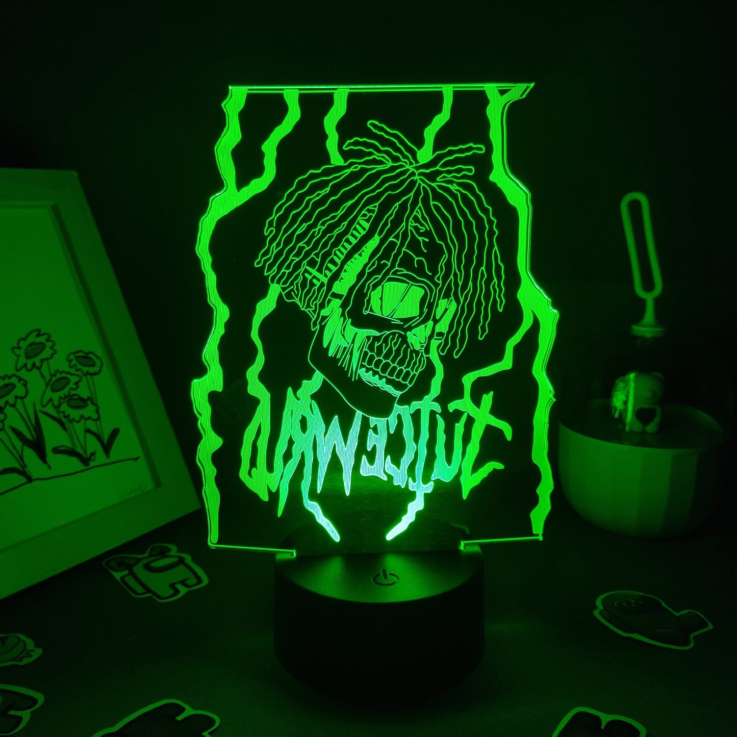 Juice WRLD RIP Hip Hop Lava Lamp