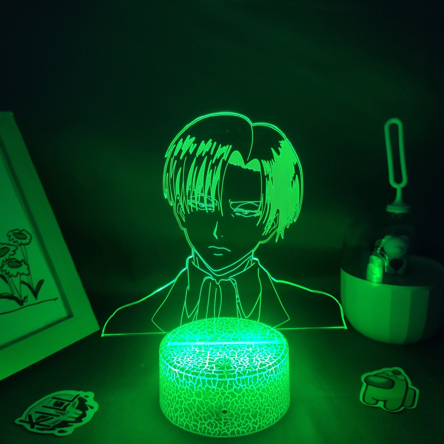 Levi Ackerman Attack on Titan Night Lights