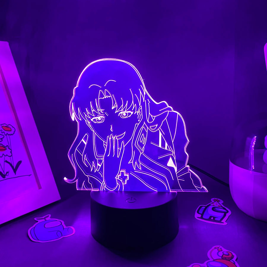 Figure Captain Misato Katsuragi 3D Night Light