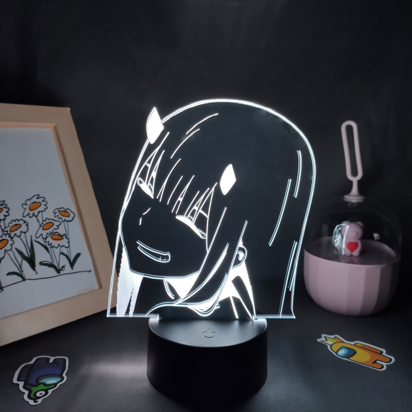 Darling In The Franxx Figure Zero Two Lamps