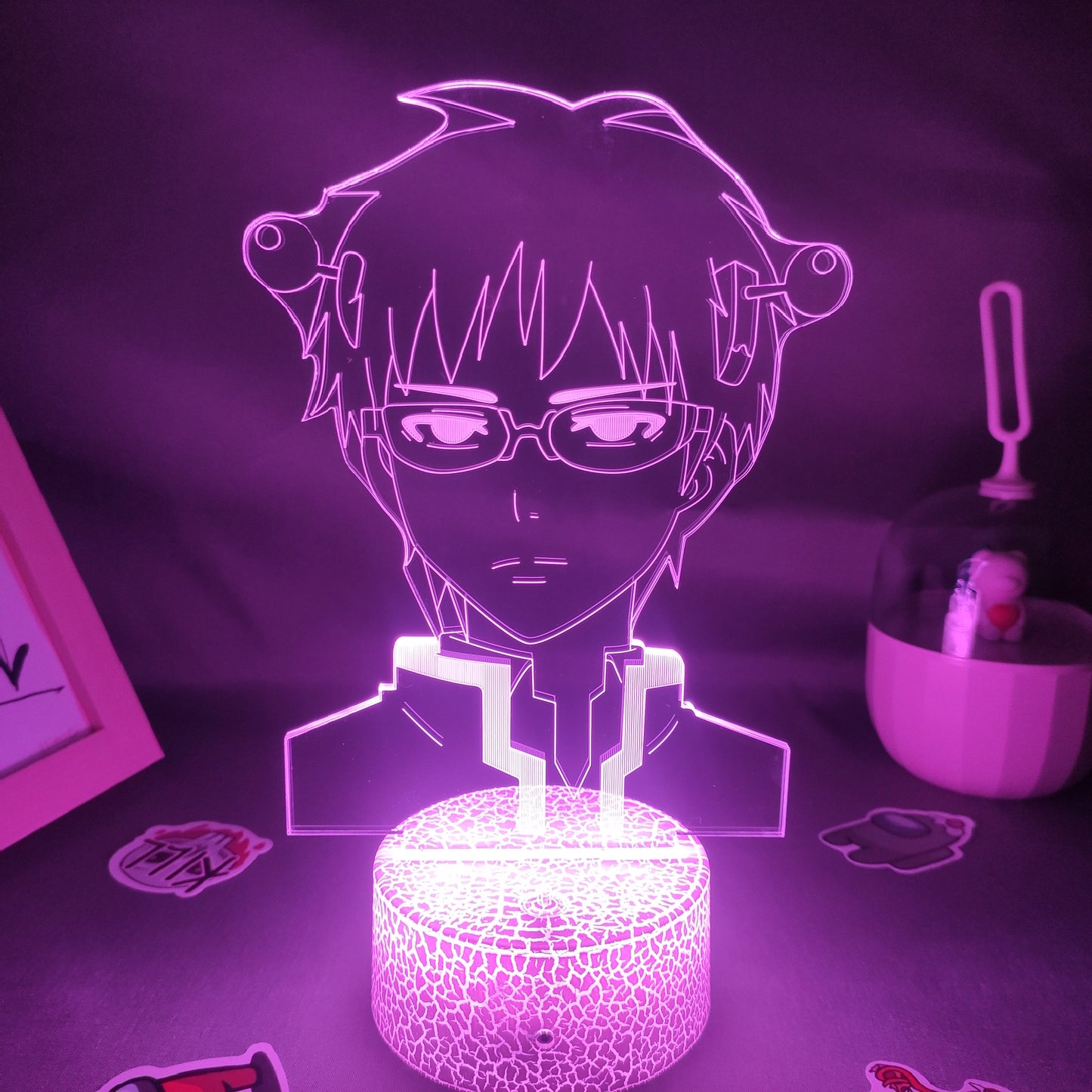 The Disastrous Life Of Saiki Kusuo Lava Lamp