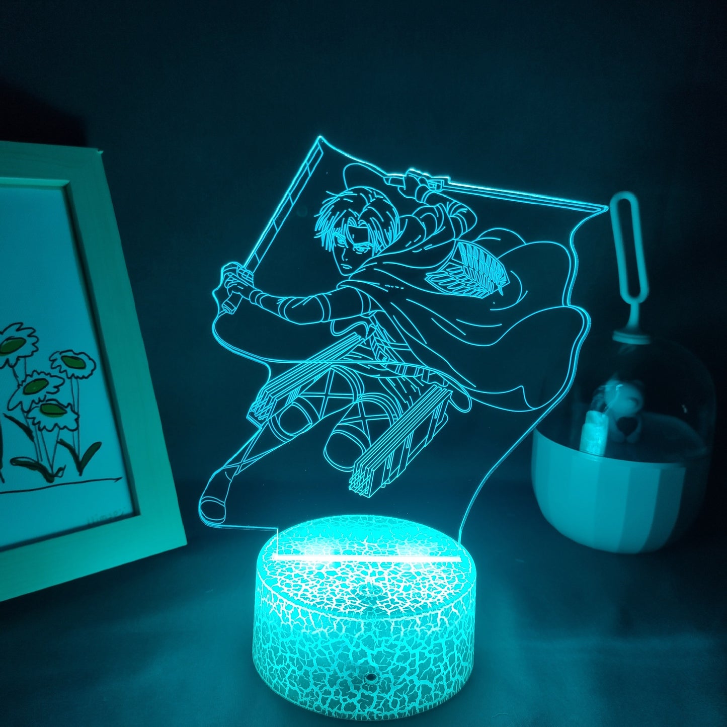 Levi Ackerman 3D Lamps