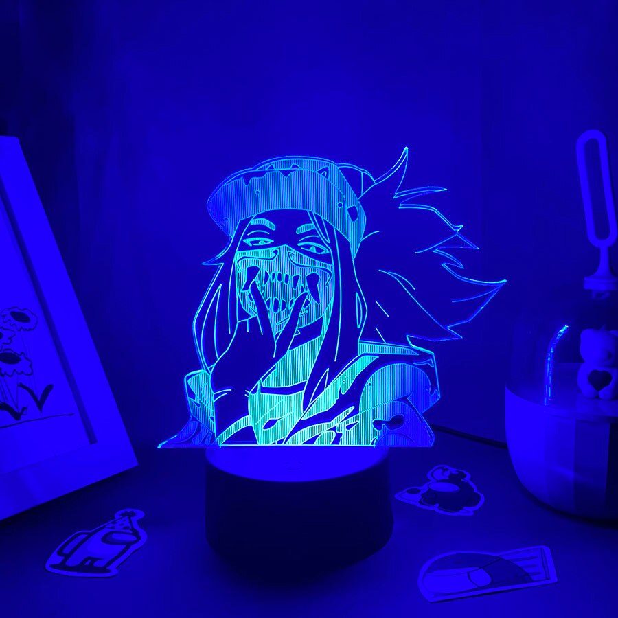 LOL League of Legends لعبة الشكل Akali Rogue Assassin Lava Lamps