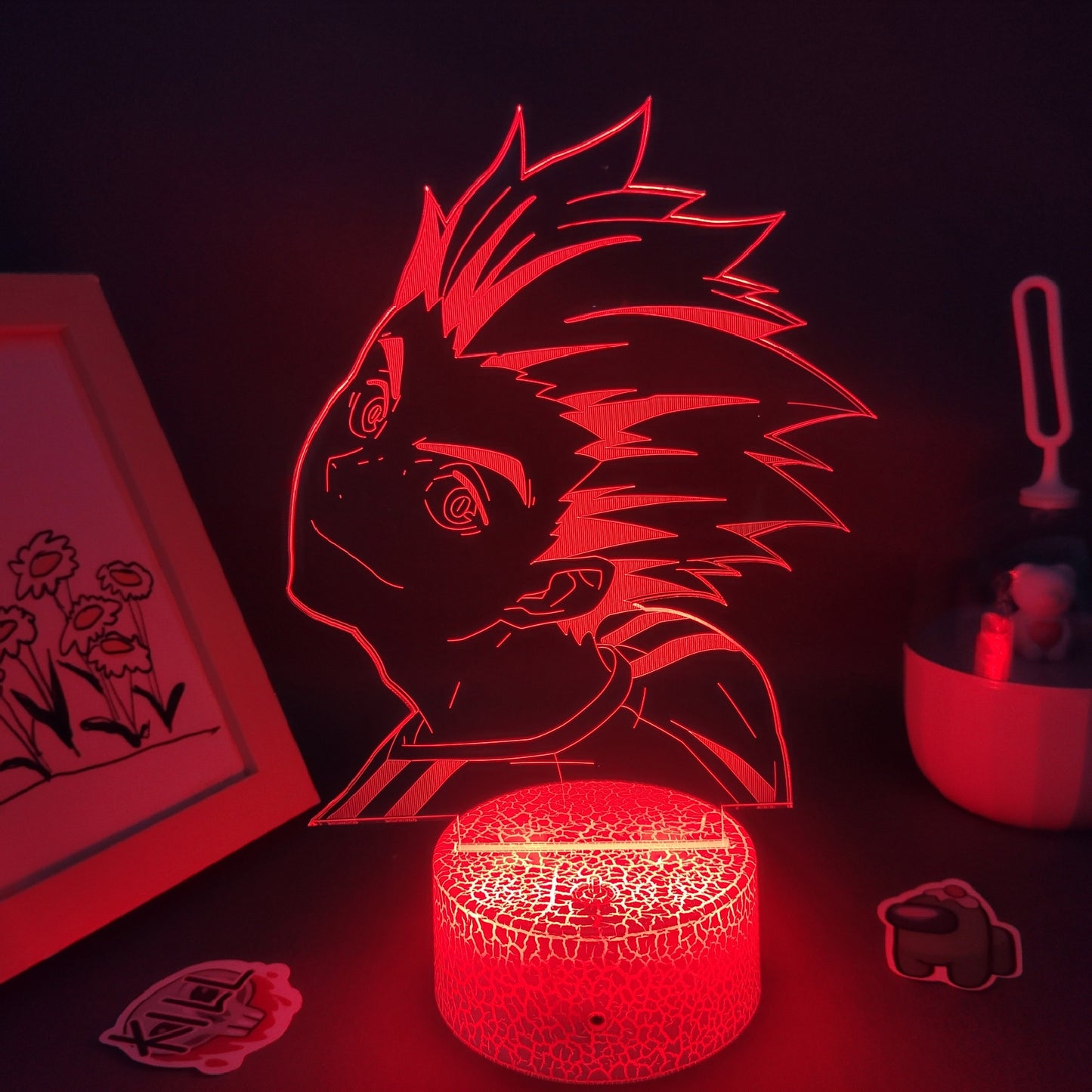 Kotaru Bokuto Haikyuu Figure Night Lights