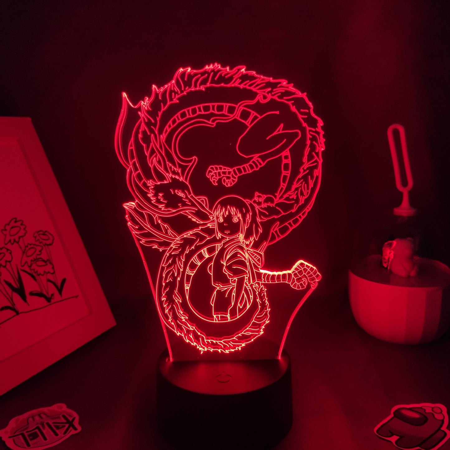 Spirited Away White Dragon Led Neon Night Lights