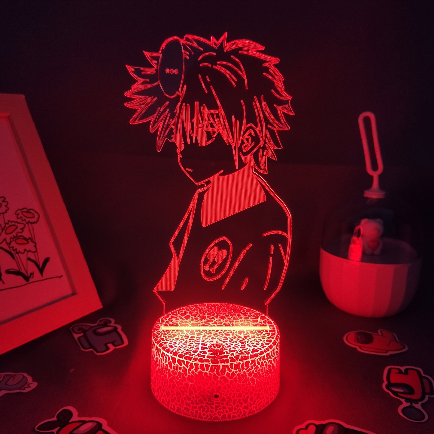 Killua Zoldyck Figure 3D Lava Lamp