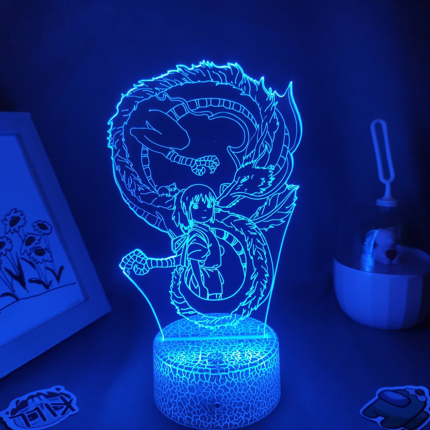 Spirited Away White Dragon Led Neon Night Lights