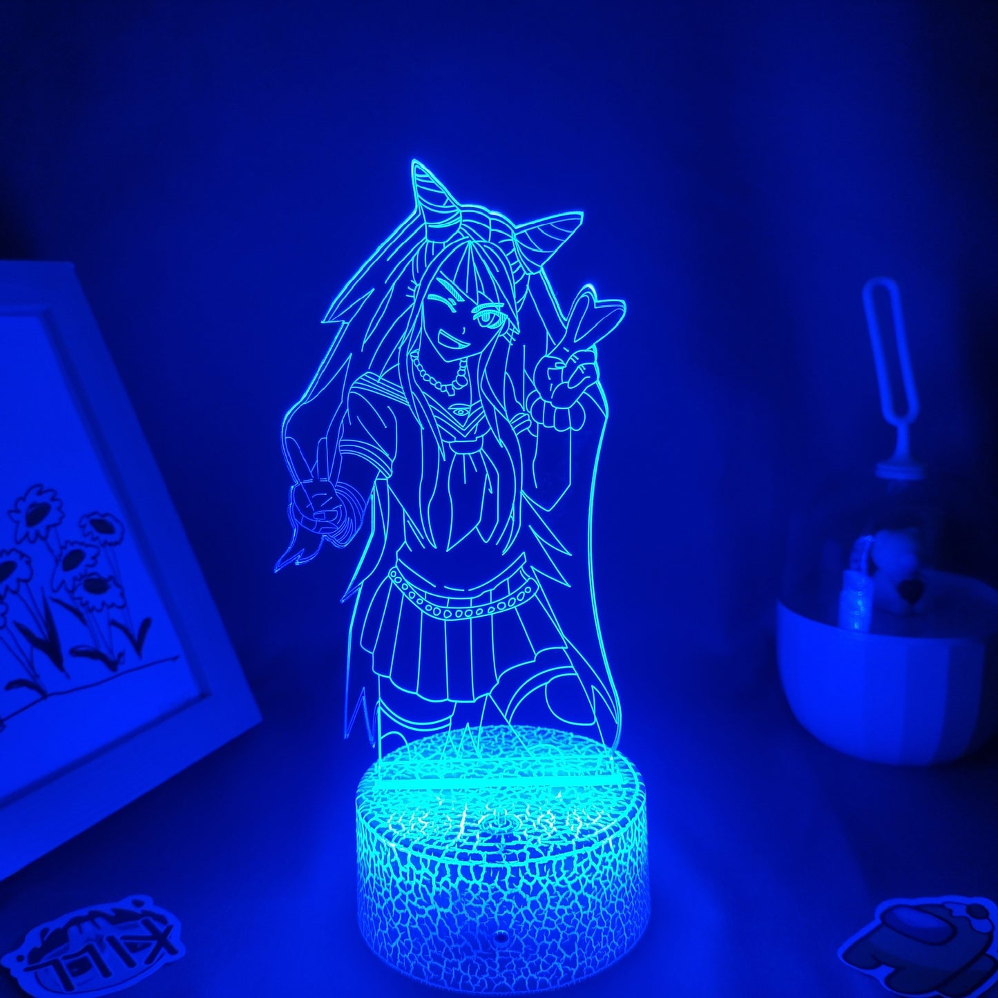 Danganronpa Figures Ibuki Mioda 3D Night Light