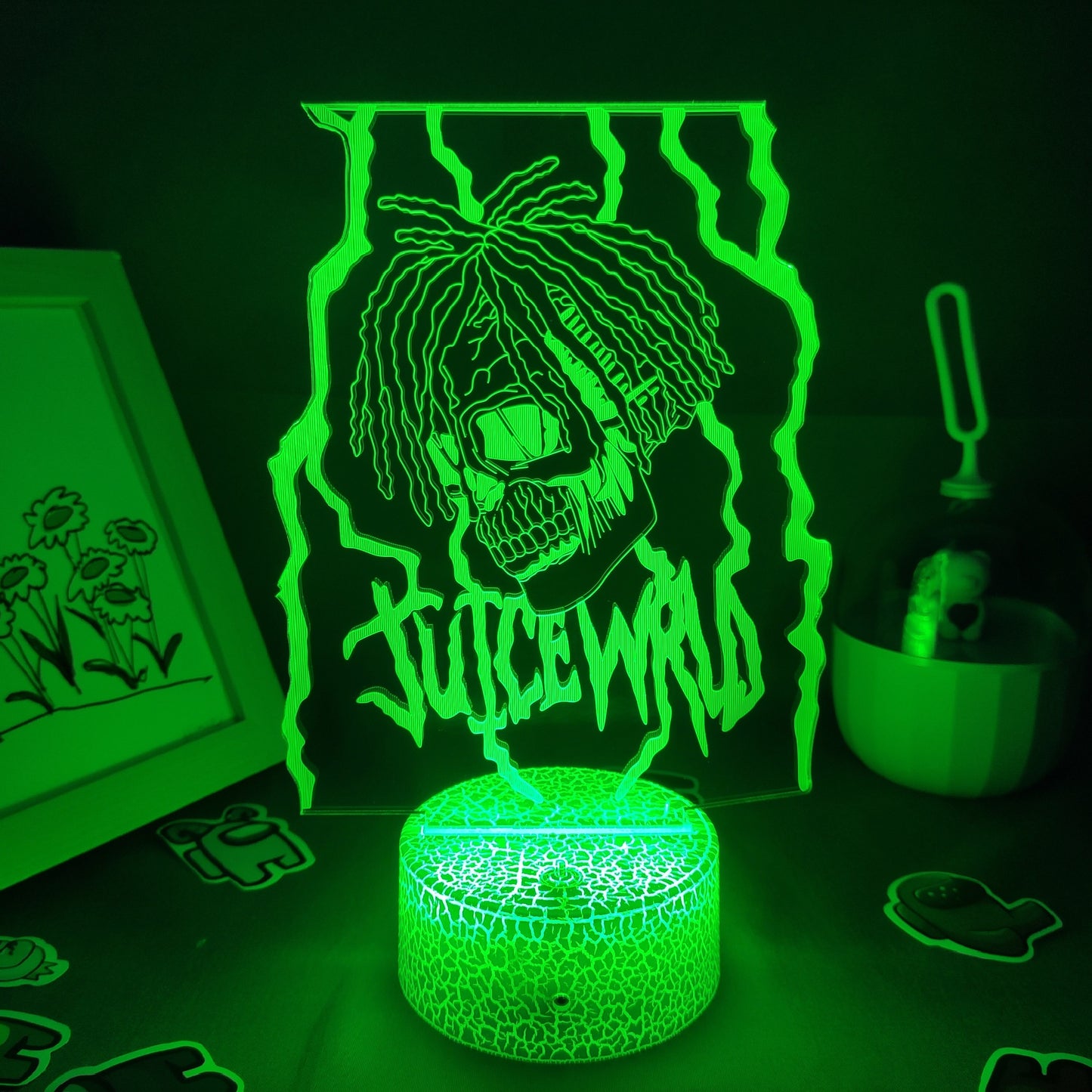 Juice WRLD RIP Hip Hop Lava Lamp