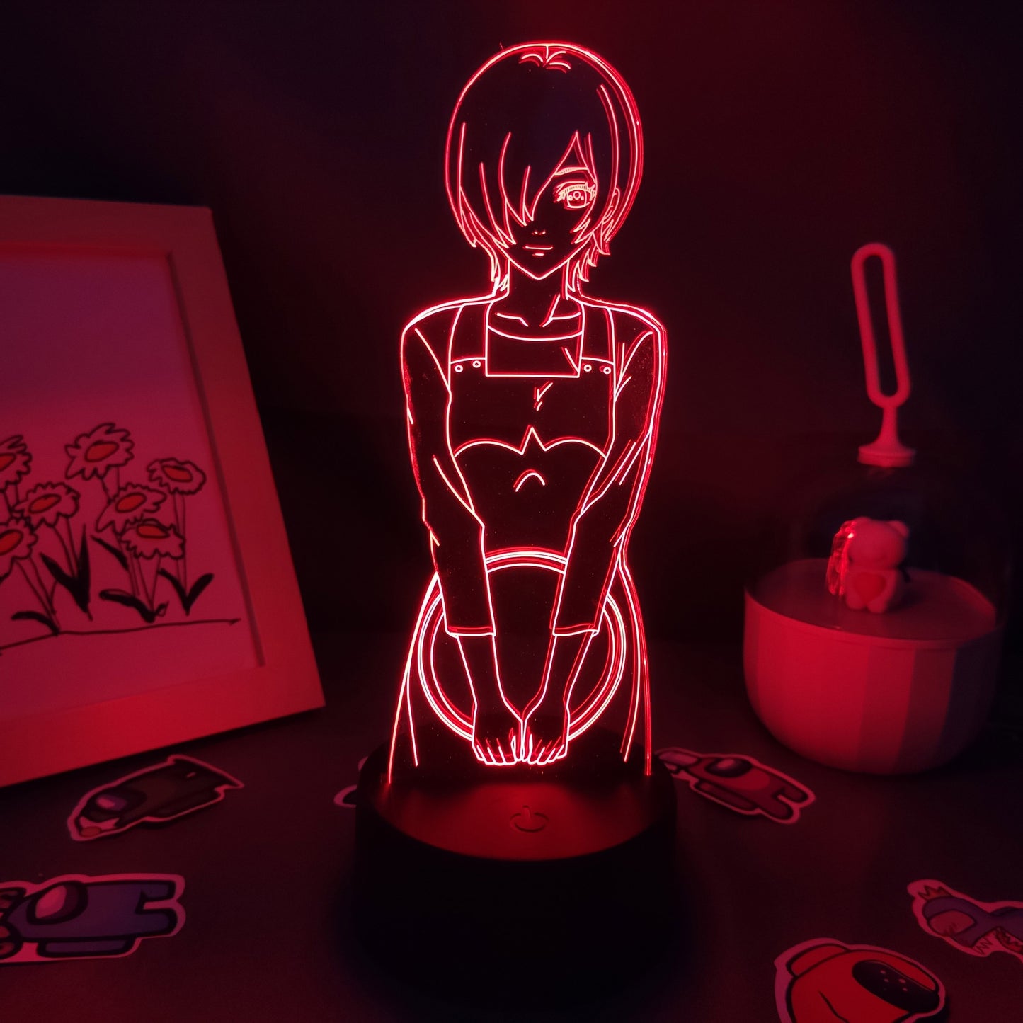 Tokyo Ghoul Touka Kirishima Figure 3D Night Lights