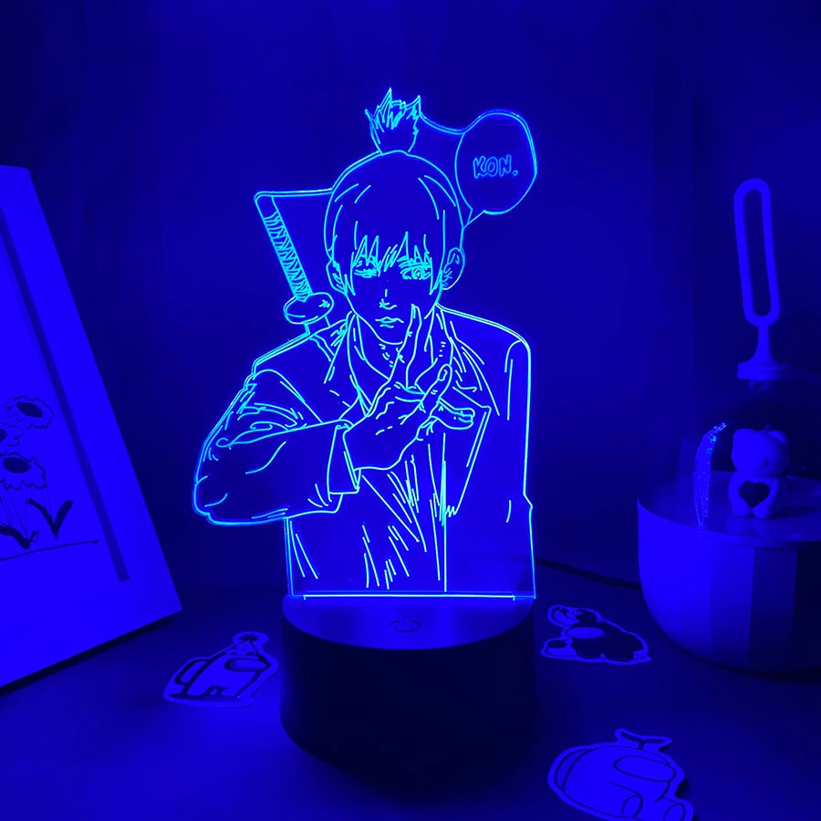 Chainsaw Man Figure Aki Hayakawa Lava Lamp