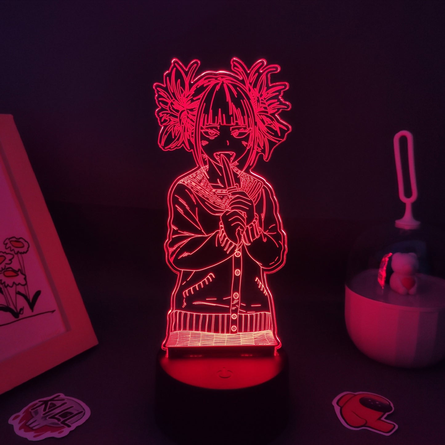 Figure Toga Himiko 3D Led Night Lights