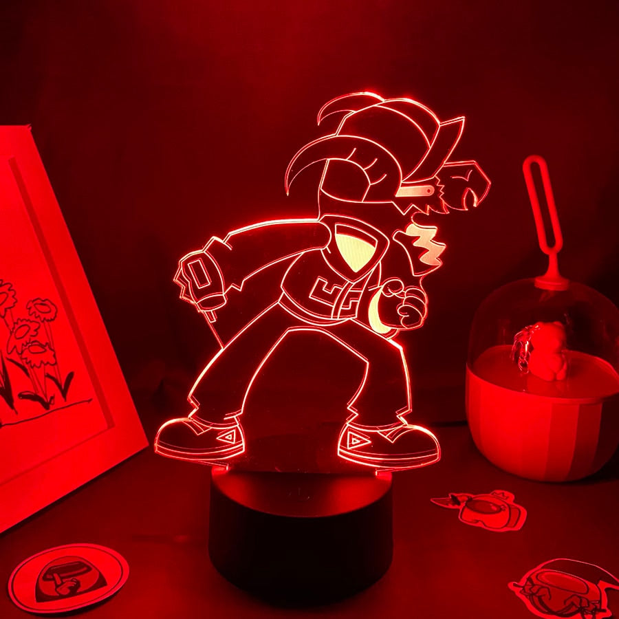 Game Friday Night Funkin Figure Tabi 3D Lamp