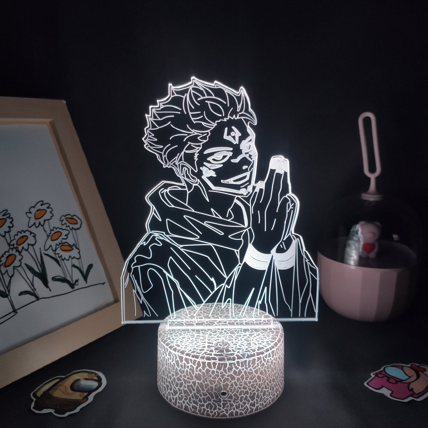 Jujutsu Kaisen Yuji Itadori Ryomen Sukuna Lamp