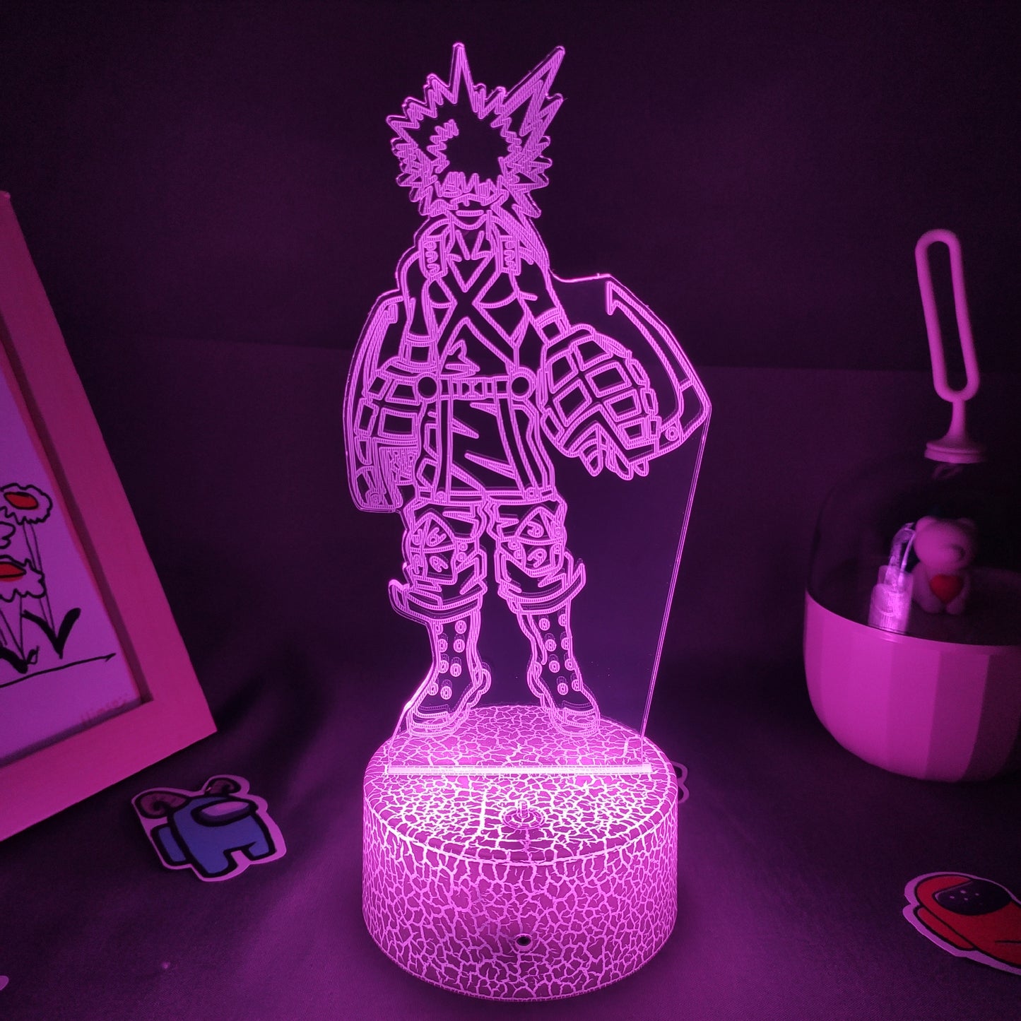 My Hero Academia Figure Katsuki Bakugo Night Light