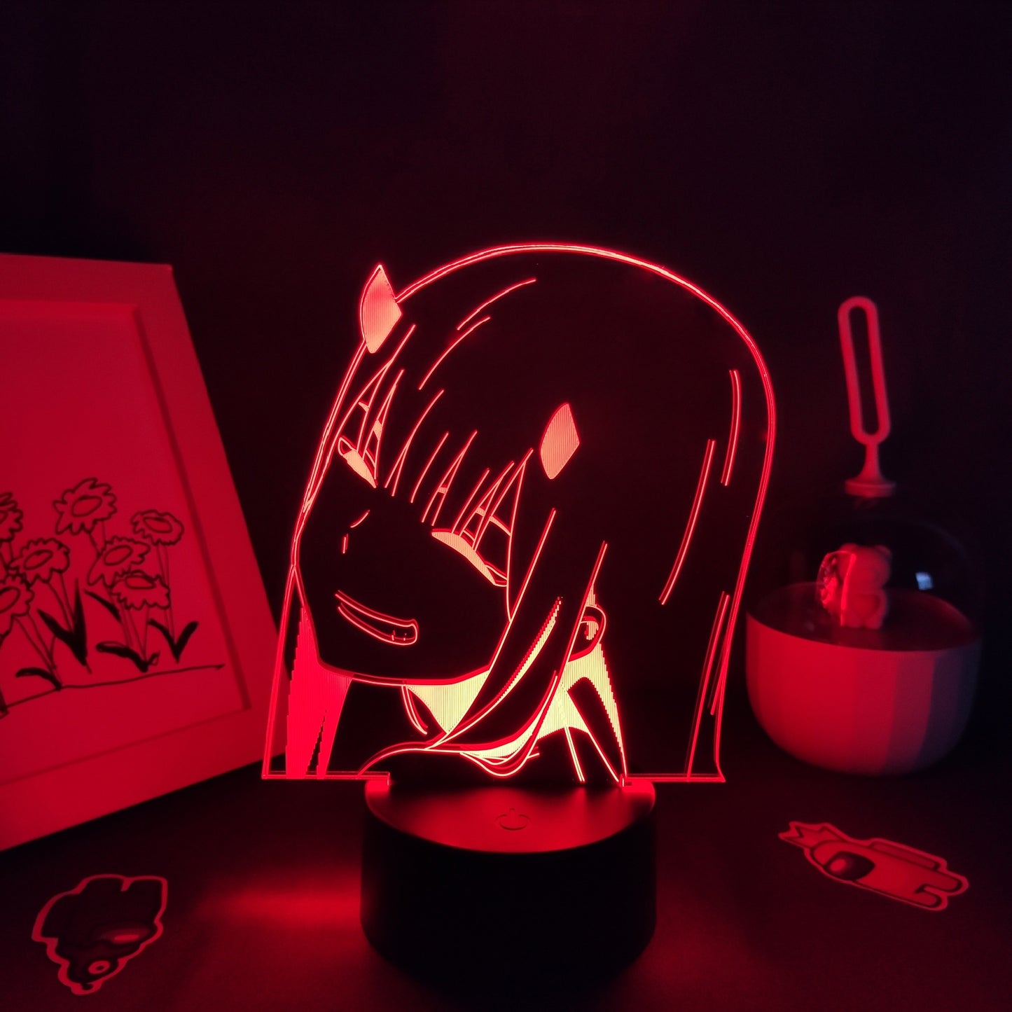 Darling In The Franxx Figure Zero Two Lamps