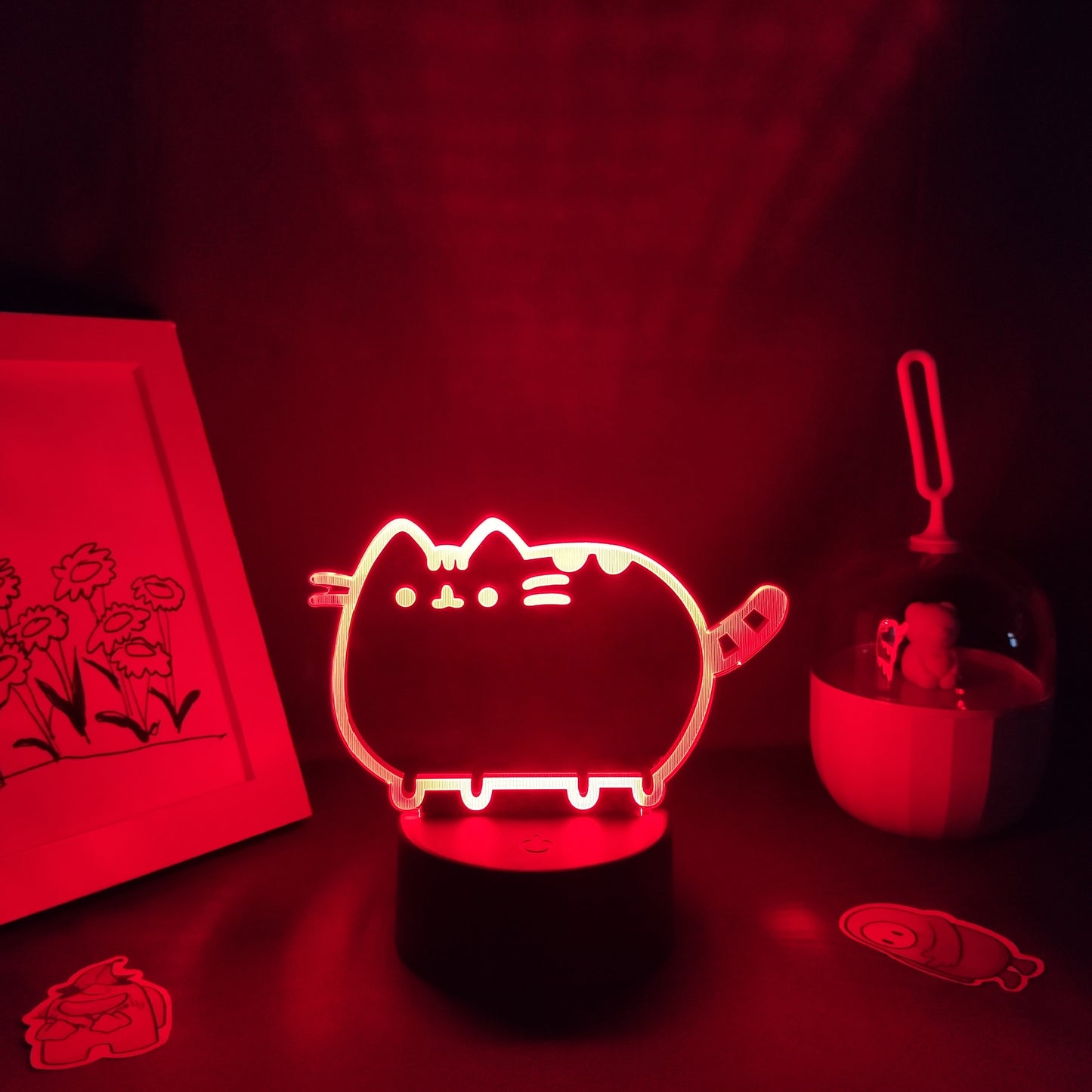 Cute Animal Cat Kitten 3D Lava Lamps