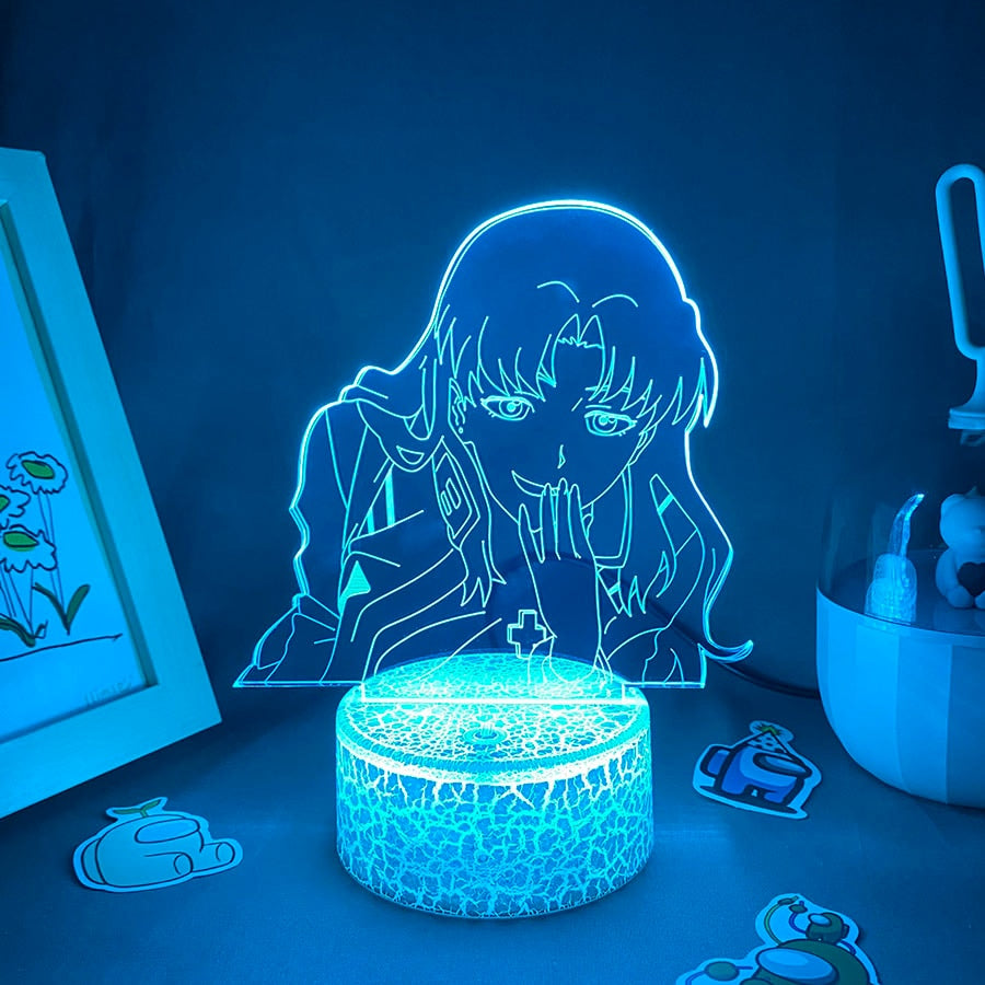 Figure Captain Misato Katsuragi 3D Night Light