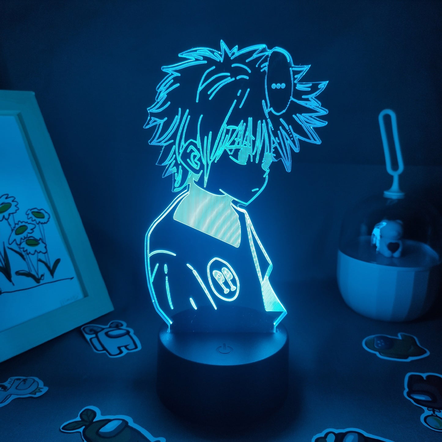 Killua Zoldyck Figure 3D Lava Lamp