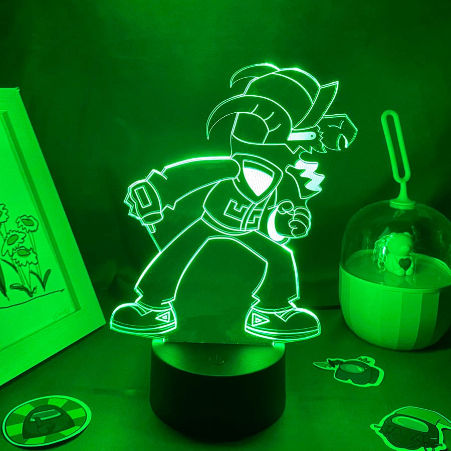 Game Friday Night Funkin Figure Tabi 3D Lamp