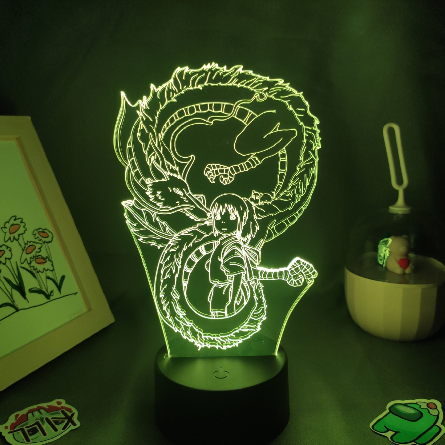 Spirited Away White Dragon Led Neon Night Lights