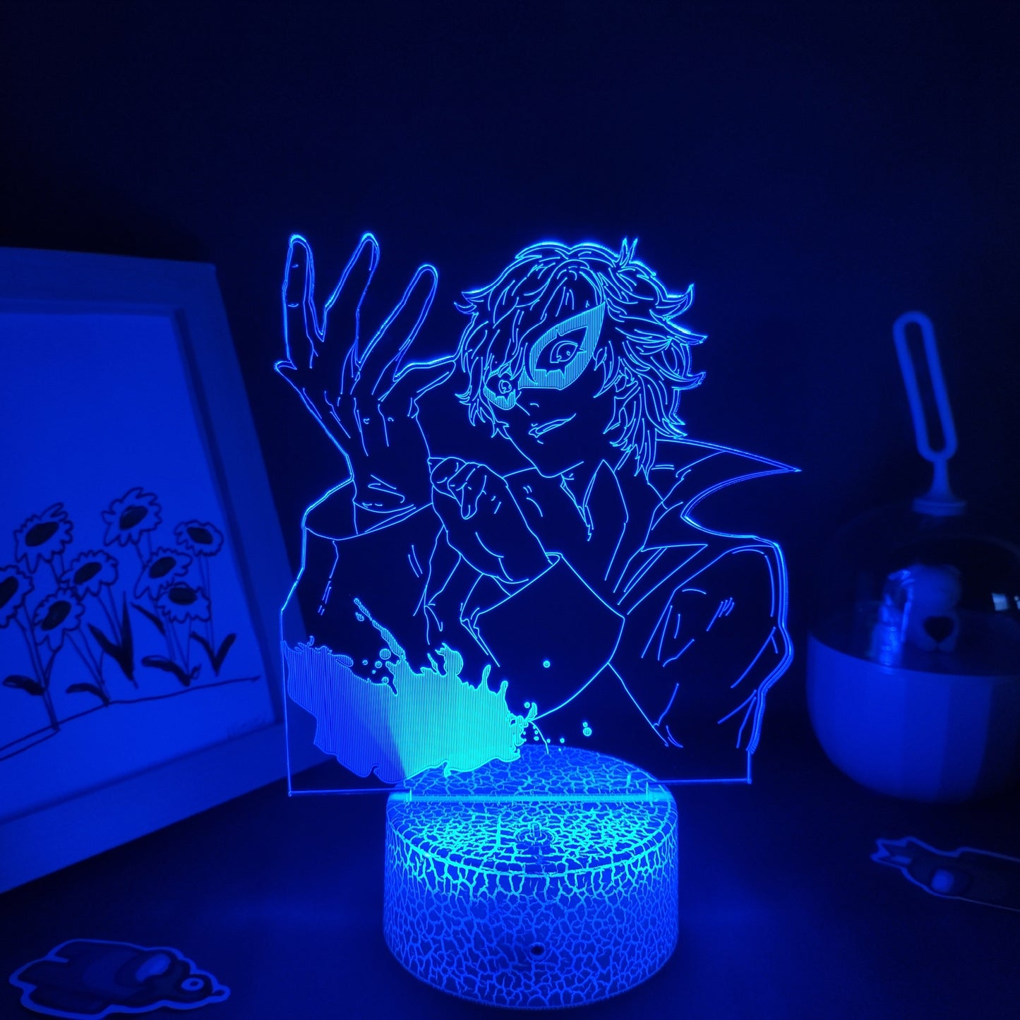 Figure Ren Amamiya 3D Lamp