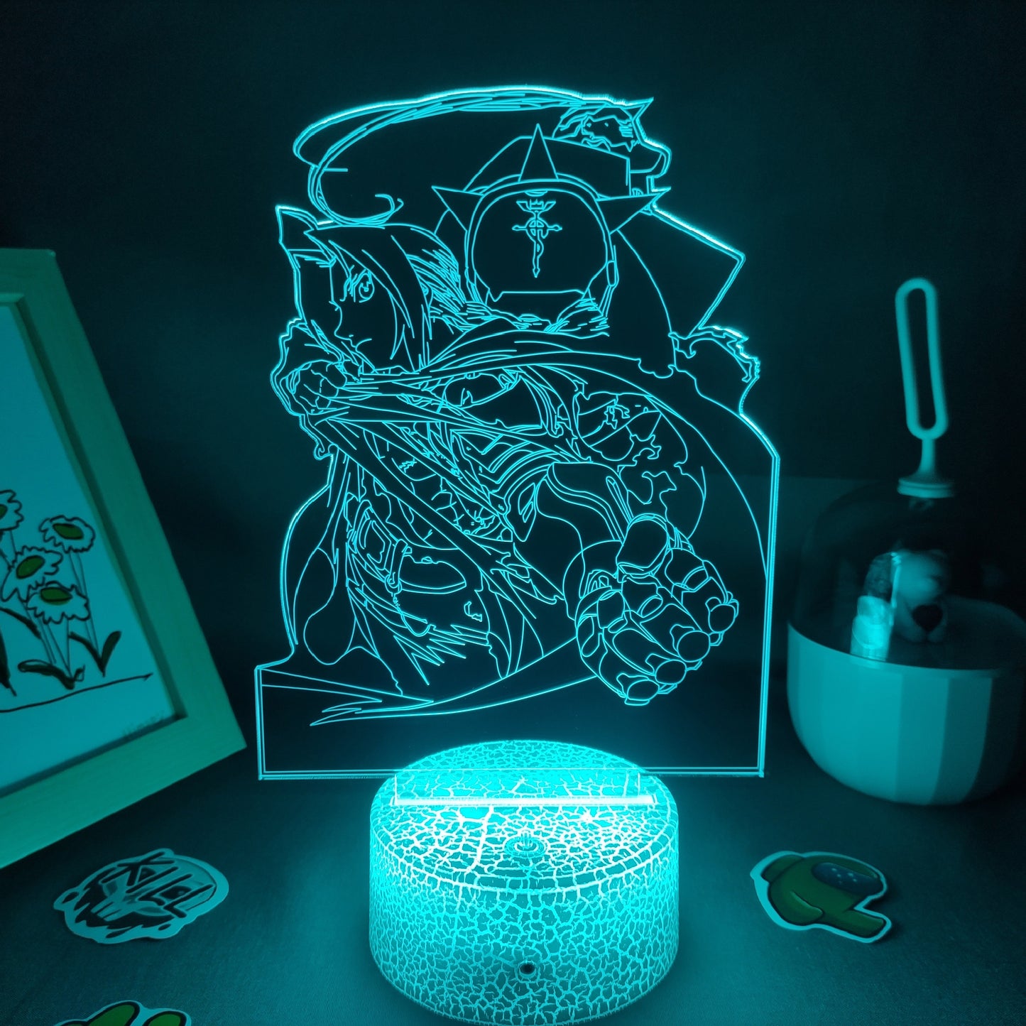 Fullmetal Alchemist Edward Elric Night Light