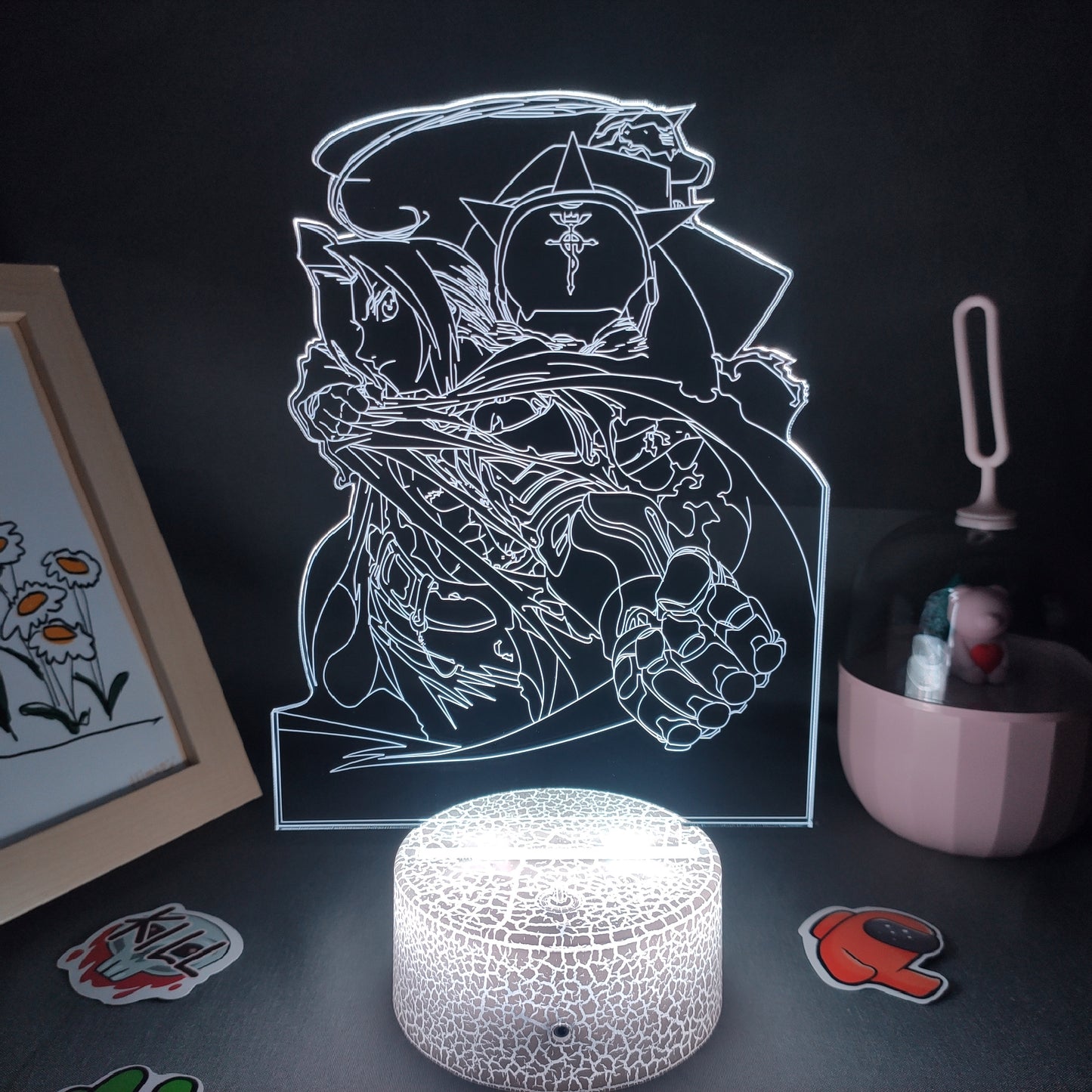 Fullmetal Alchemist Edward Elric Night Light