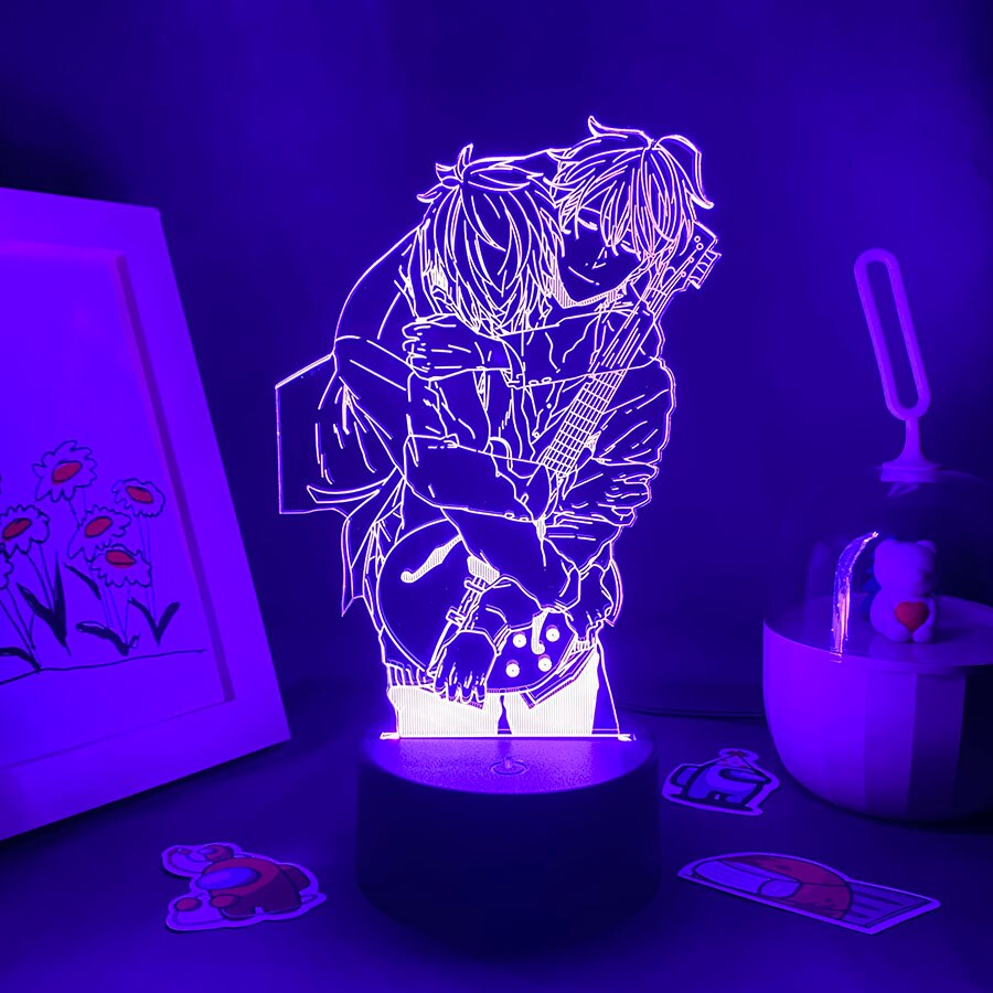 GIVEN Sato Mafuyu and Uenoyama Ritsuka Figure Led Night Light