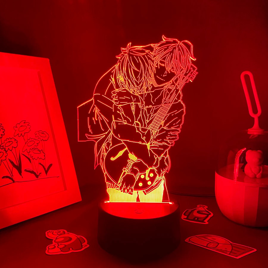 GIVEN Sato Mafuyu and Uenoyama Ritsuka Figure Led Night Light