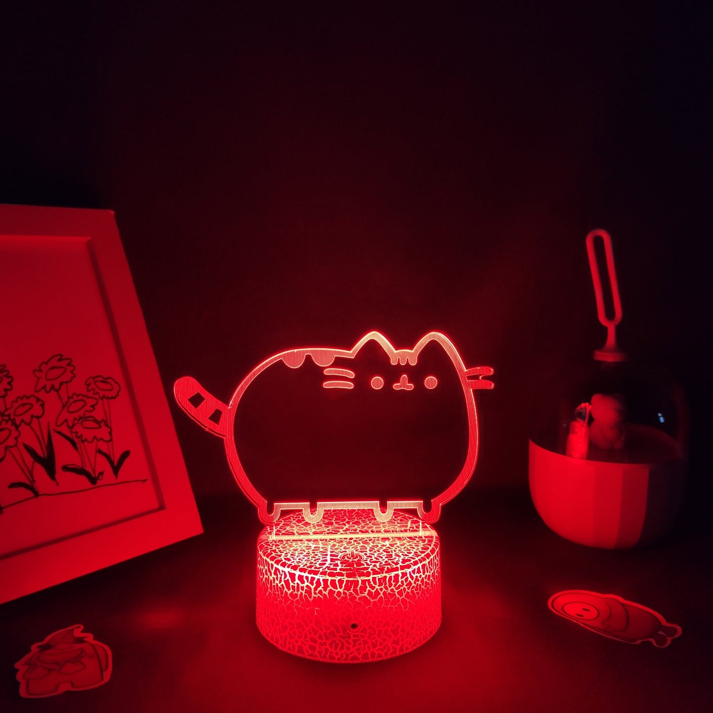 Cute Animal Cat Kitten 3D Lava Lamps