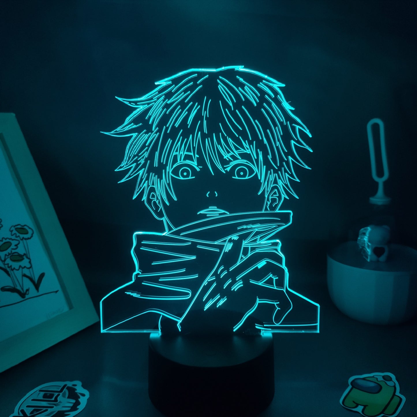 Jujutsu Kaisen Figure Inumaki Toge 3D LED Lava Lamps