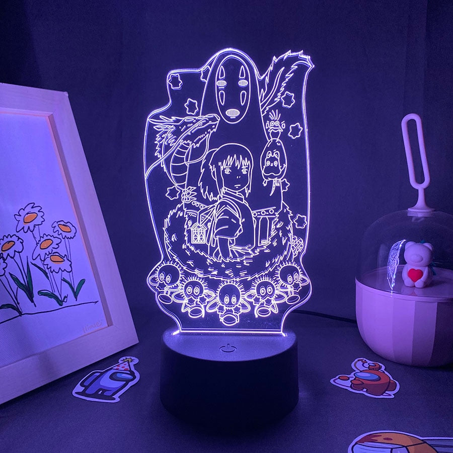 Spirited Away White Dragon Led Night Lights