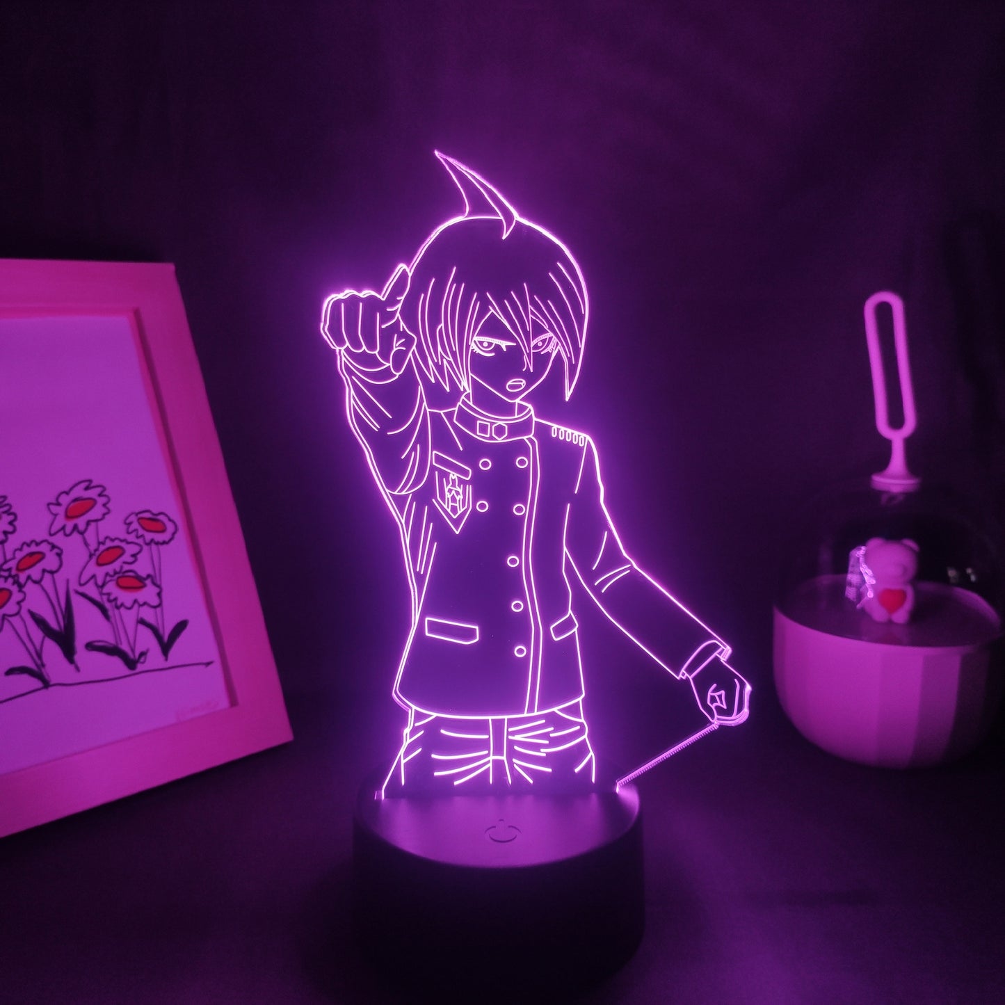 Danganronpa V3 Figure Saihara Shuichi 3D Lamps