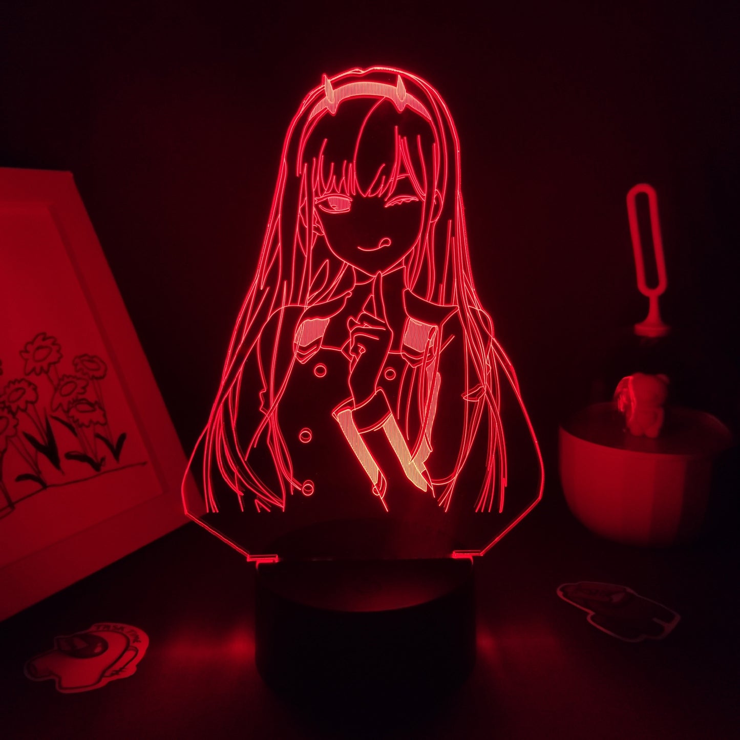 Darling In The Franxx Figure Zero Two Lamps