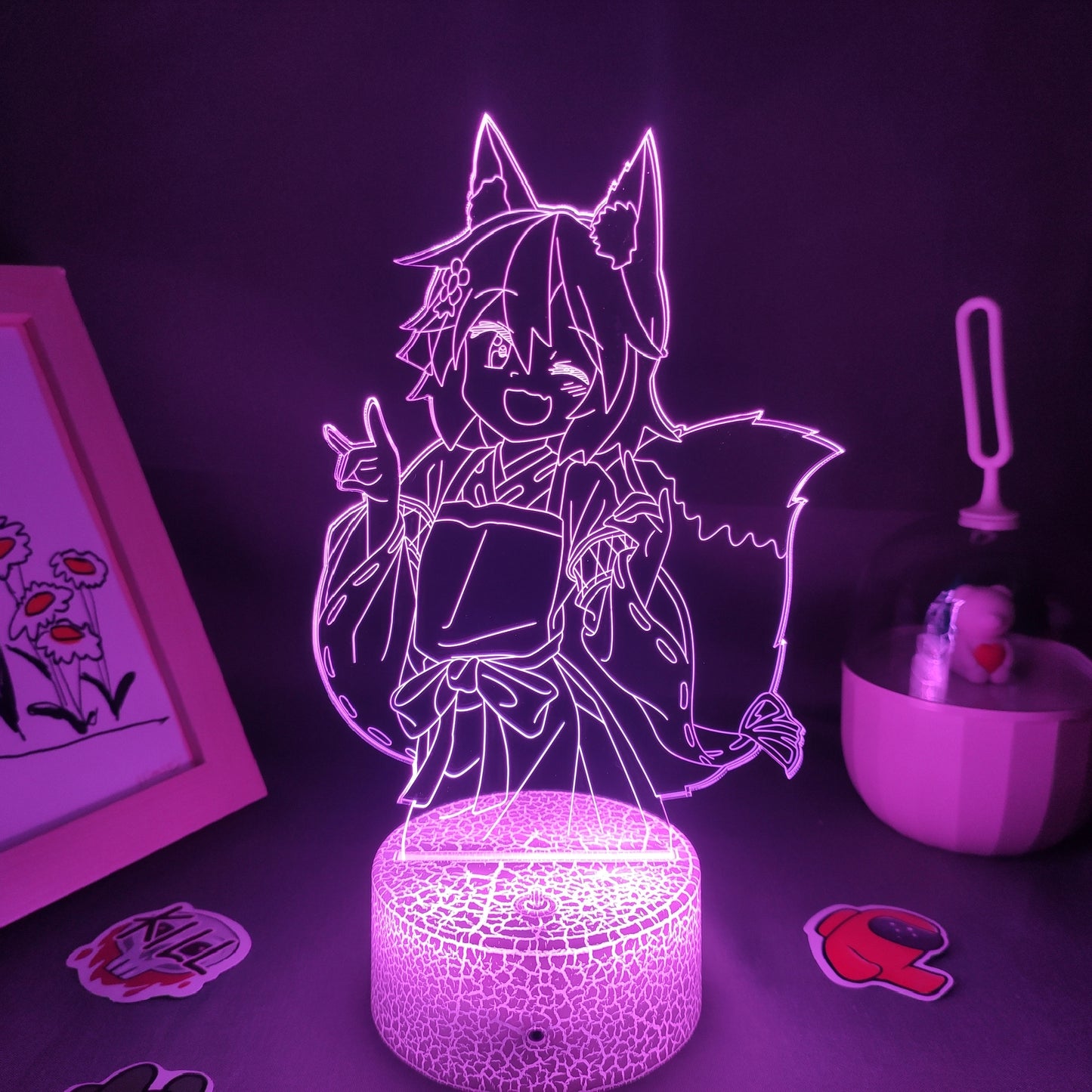 The Helpful Fox Senko San Waifu Figure Night Lights