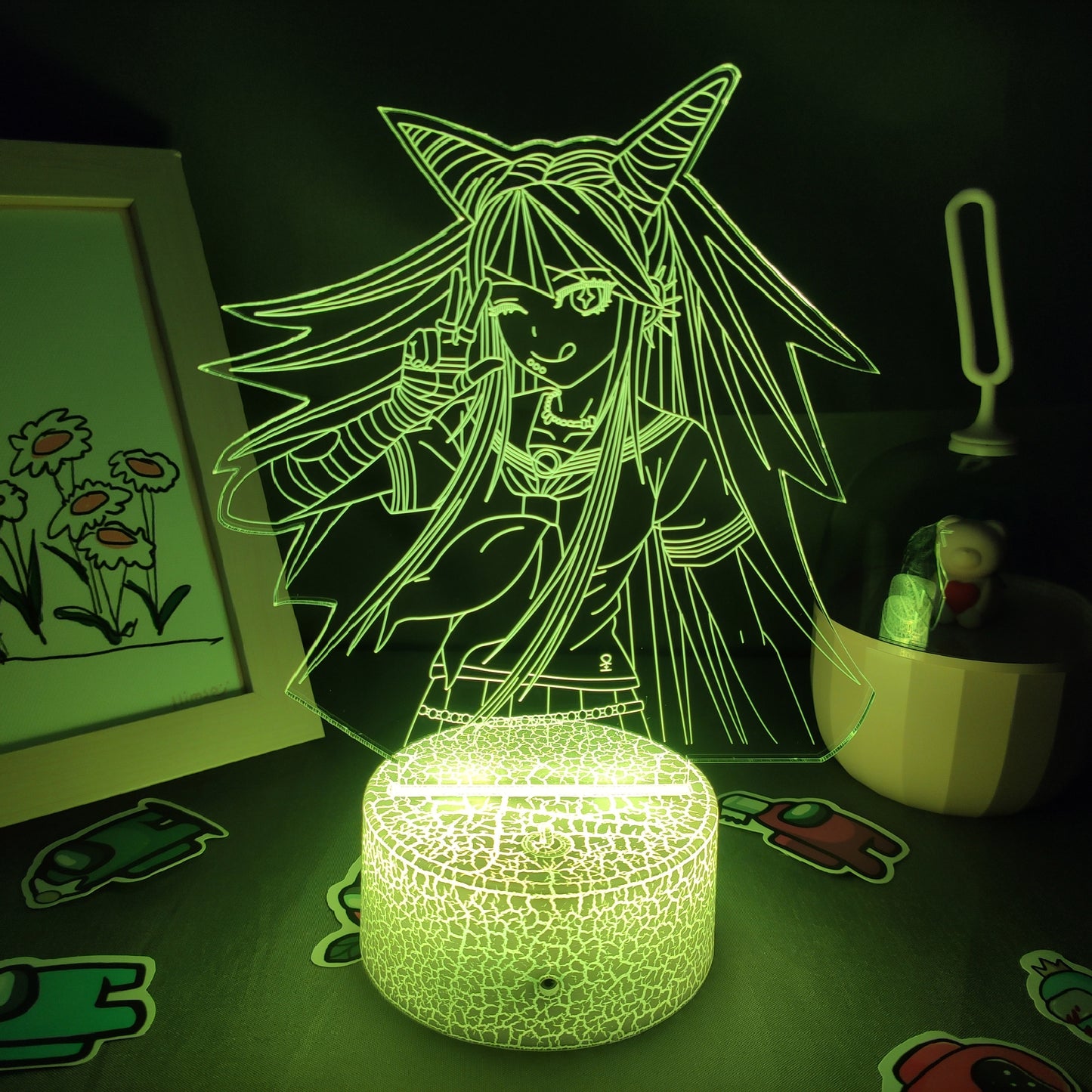 Danganronpa Led Figures Ibuki Mioda Night Lights