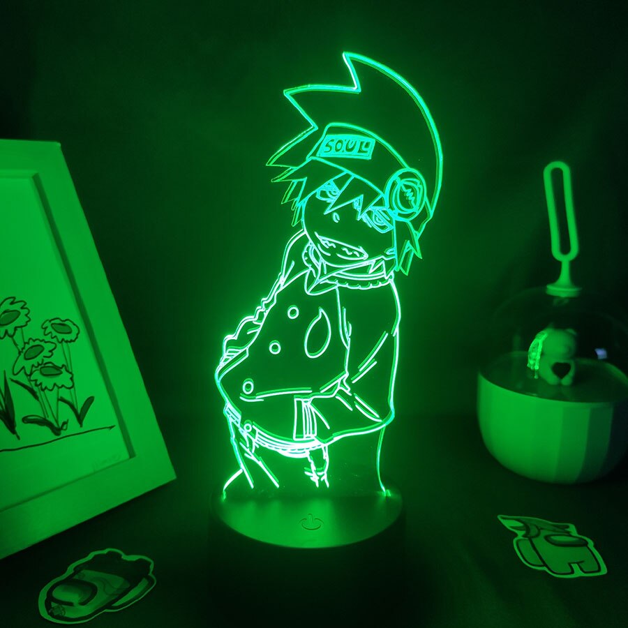 Soul Eater Figure 3D LED Lava Lamps