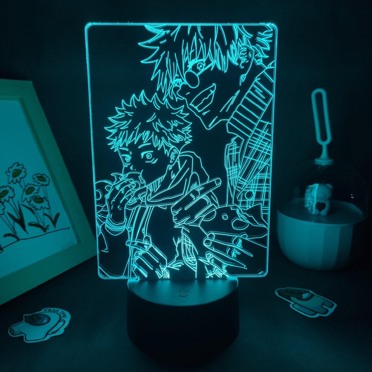 Jujutsu Kaisen Itadori Yuji Gojo Satoru 3D LED Lamps