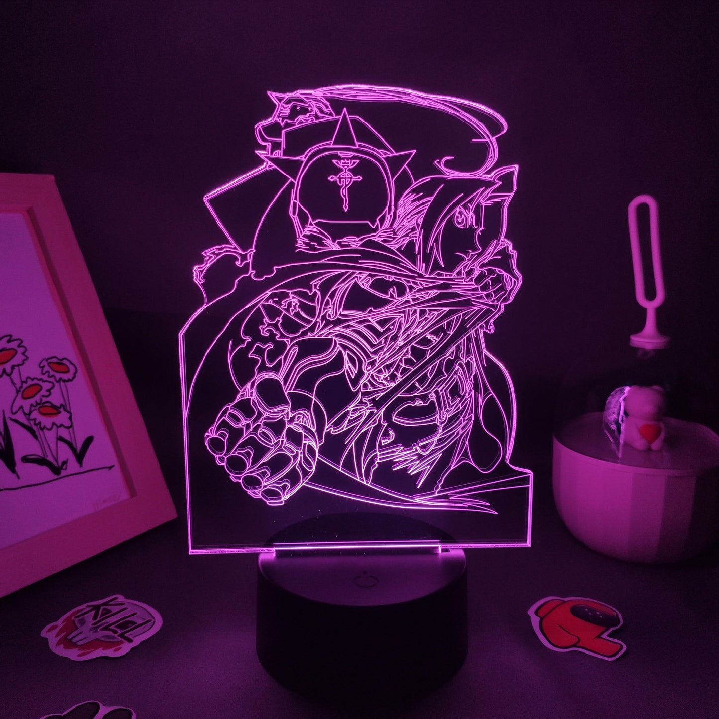 Fullmetal Alchemist Edward Elric Night Light