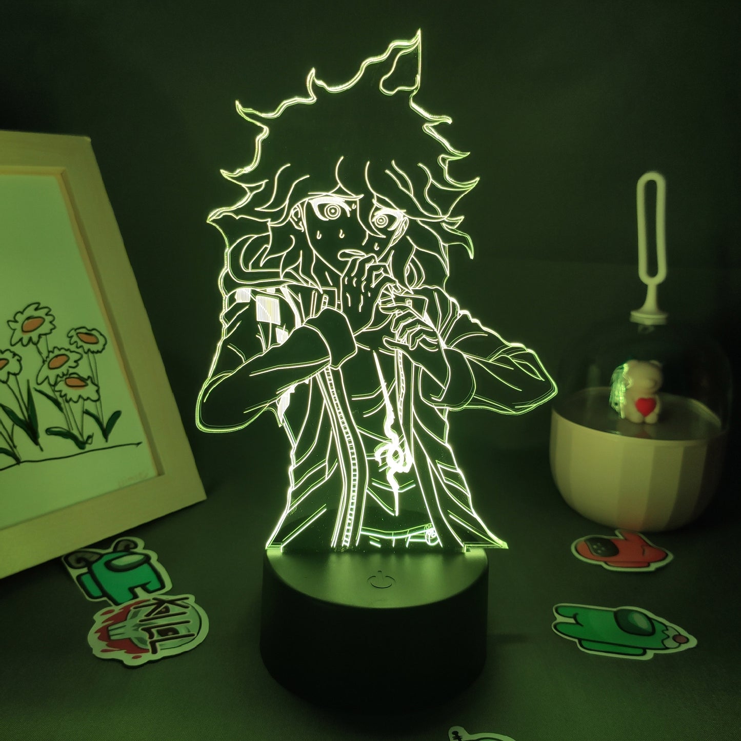 Danganronpa Figure Nagito Komaeda Night Lights