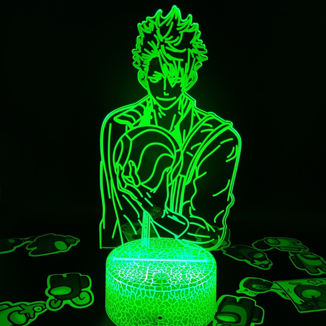 Haikyuu Kuroo Tetsurou Figure 3D Night Lights