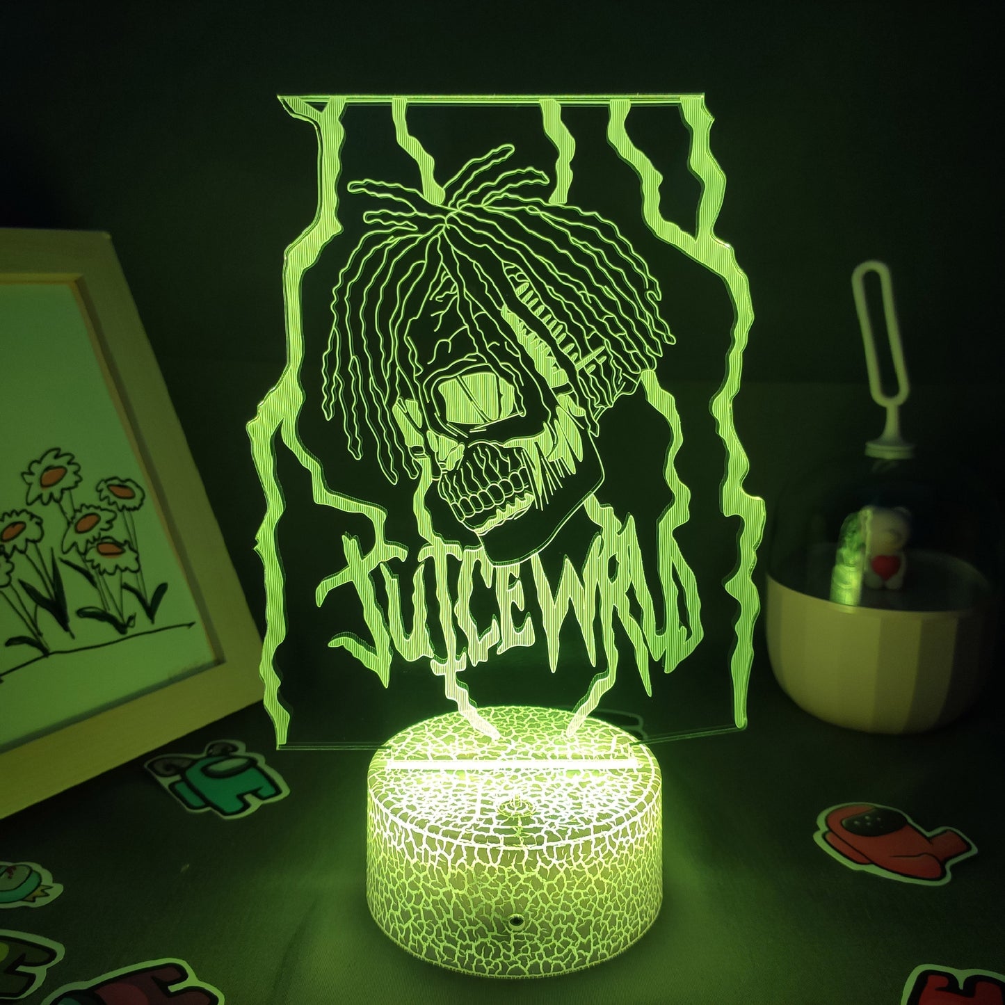 Juice WRLD RIP Hip Hop Lava Lamp