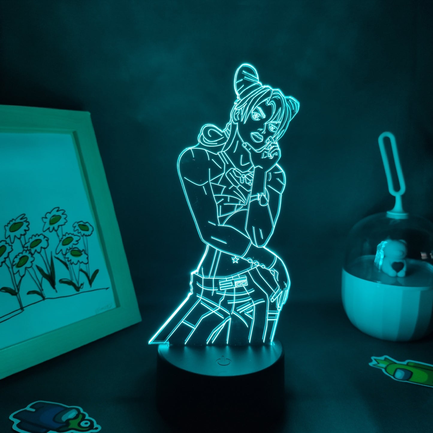 JoJo Bizarre Adventure Figure Jolyne Cujoh 3D Led Lamps