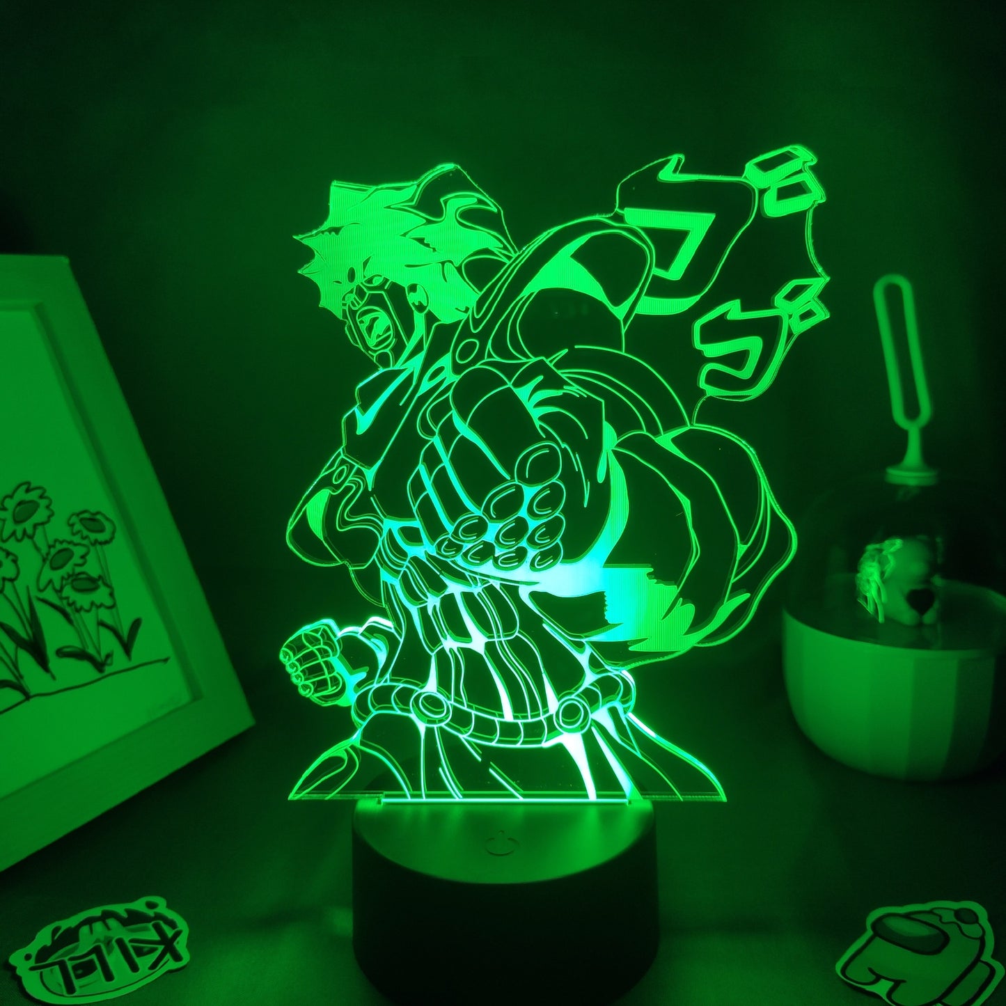 JoJos Bizarre Adventure Jonathan Joestar 3D Lava Lamp