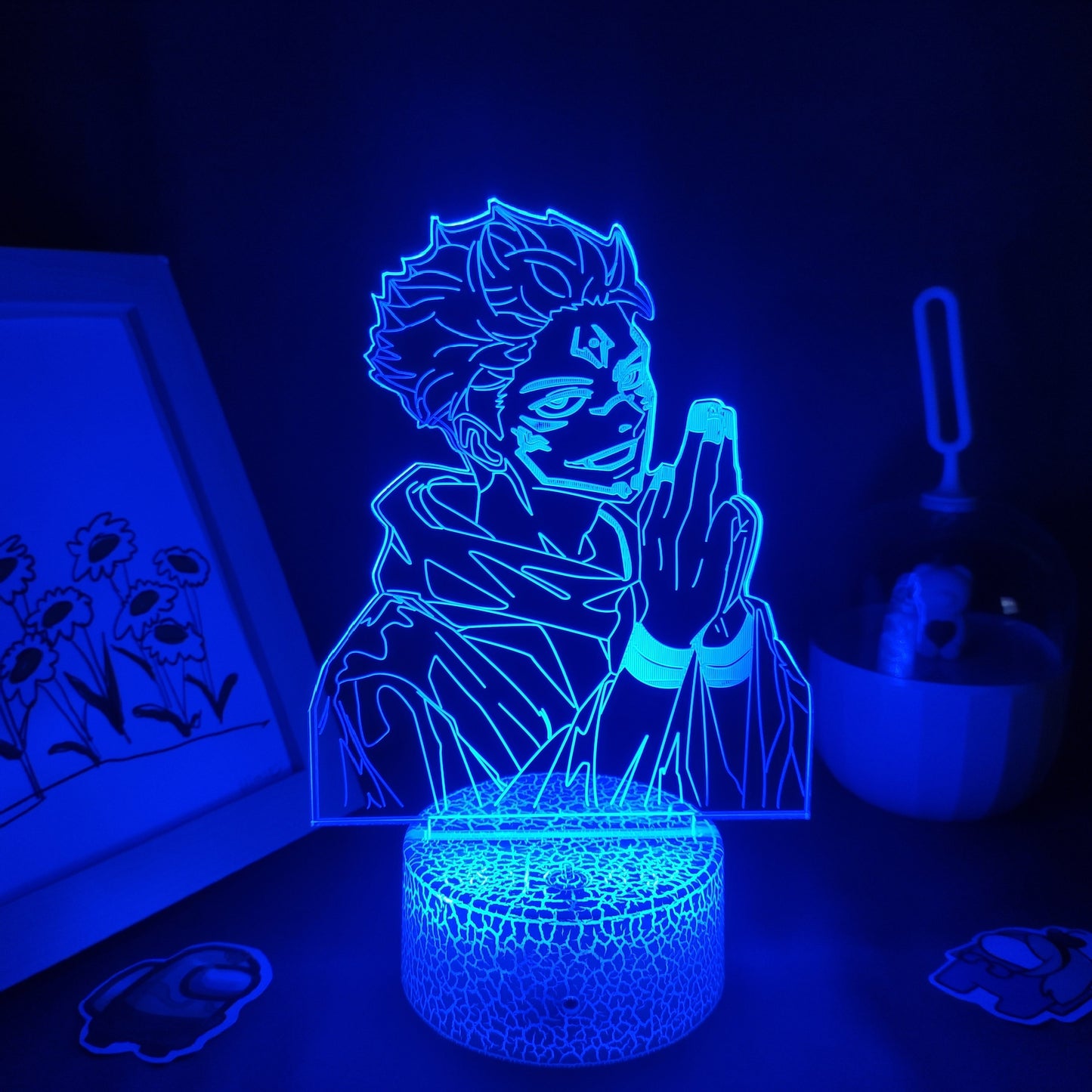 Jujutsu Kaisen Yuji Itadori Ryomen Sukuna Lamp