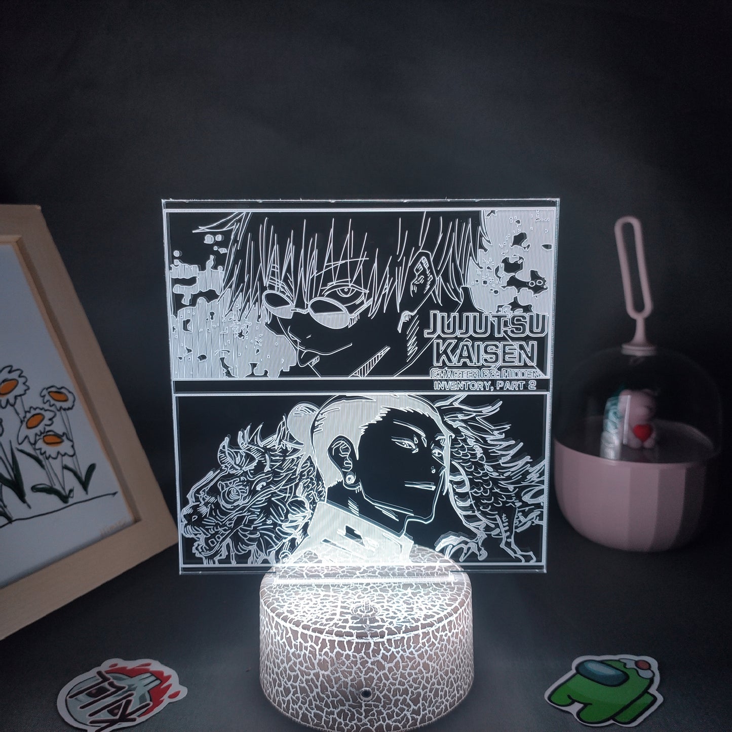 Jujutsu Kaisen Figure Inumaki Toge 3D LED Lava Lamps